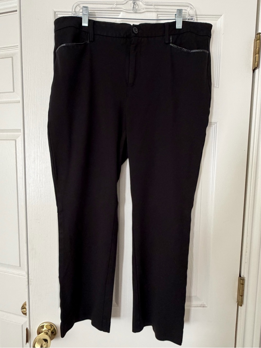 NYDJ Women's Black Pants - Classic Straight Fit